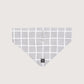 Mog and Bone Designer Dog Bandana - Grey Check Print