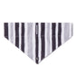 Mog and Bone Designer Dog Bandana - Pebble Black Brush Stroke Print