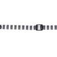 Hemp Dog Collar - Charcoal Hamptons Stripe Print