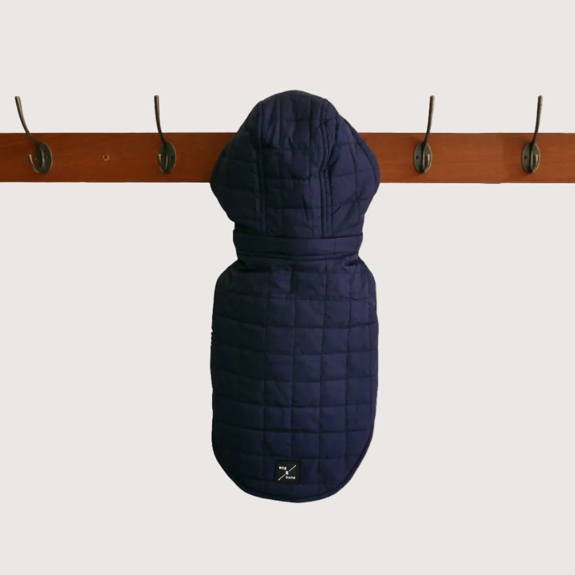 Dog Puffer Jacket - Navy