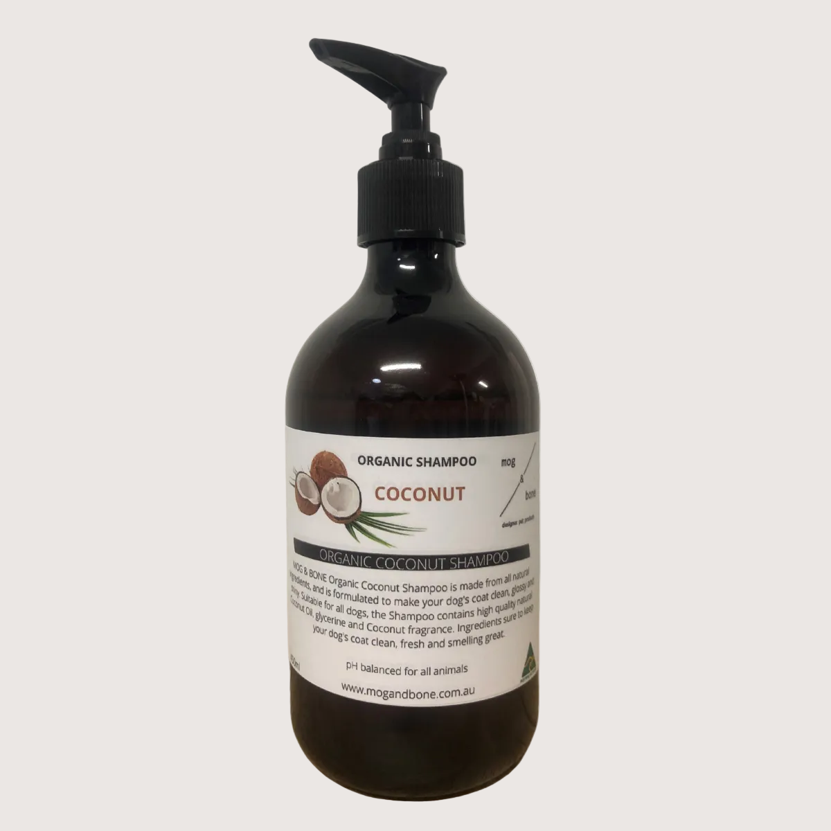 Mog and Bone Designer Everyday Gloss Dog Shampoo - Pacific Island Coconut