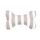 Toy - Bone Shape, soft - Latte Hamptons Stripe