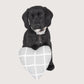 Toy - Heart Shape, soft - Grey Check Print