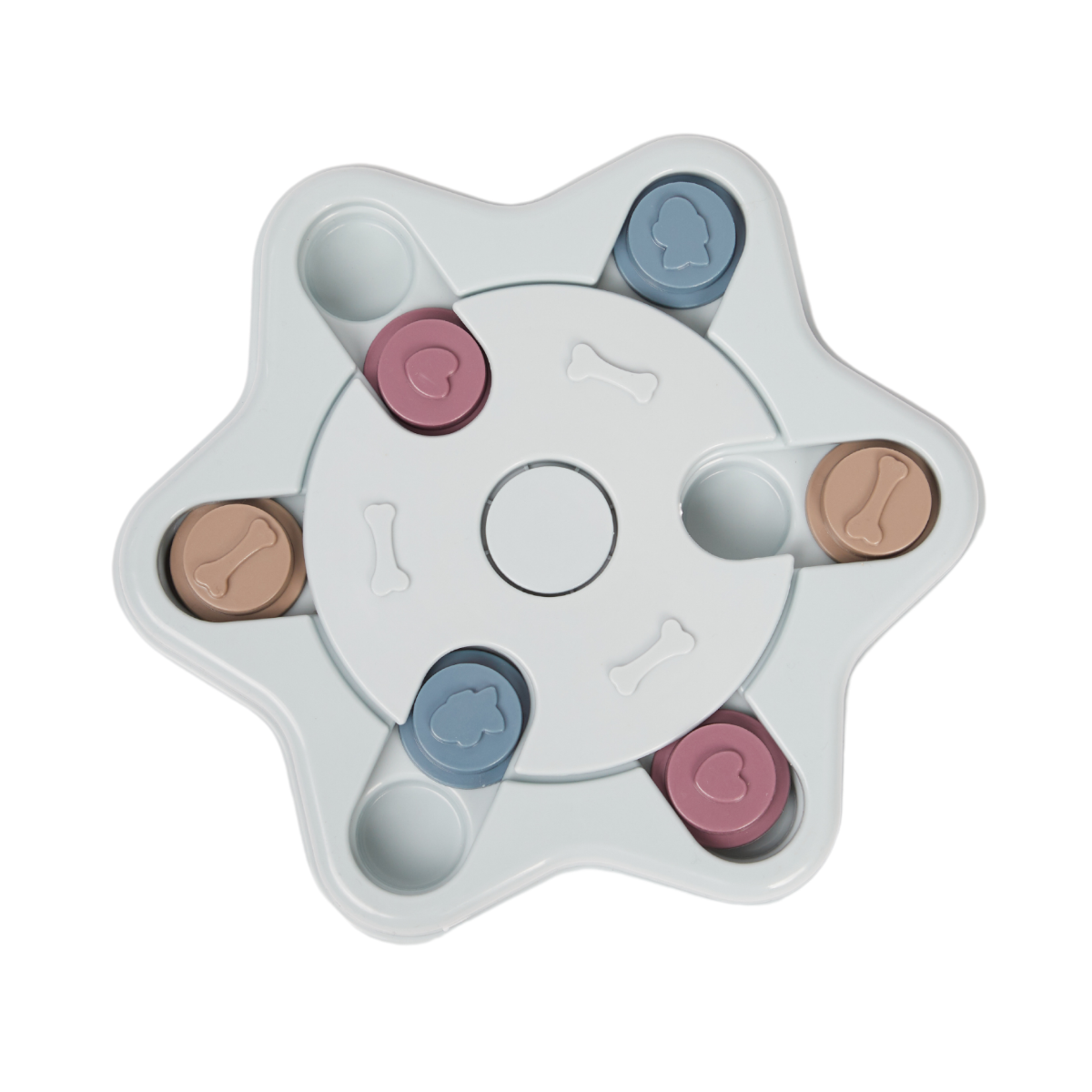 Slow Feeder Puzzle Dog Toy - Hexagon